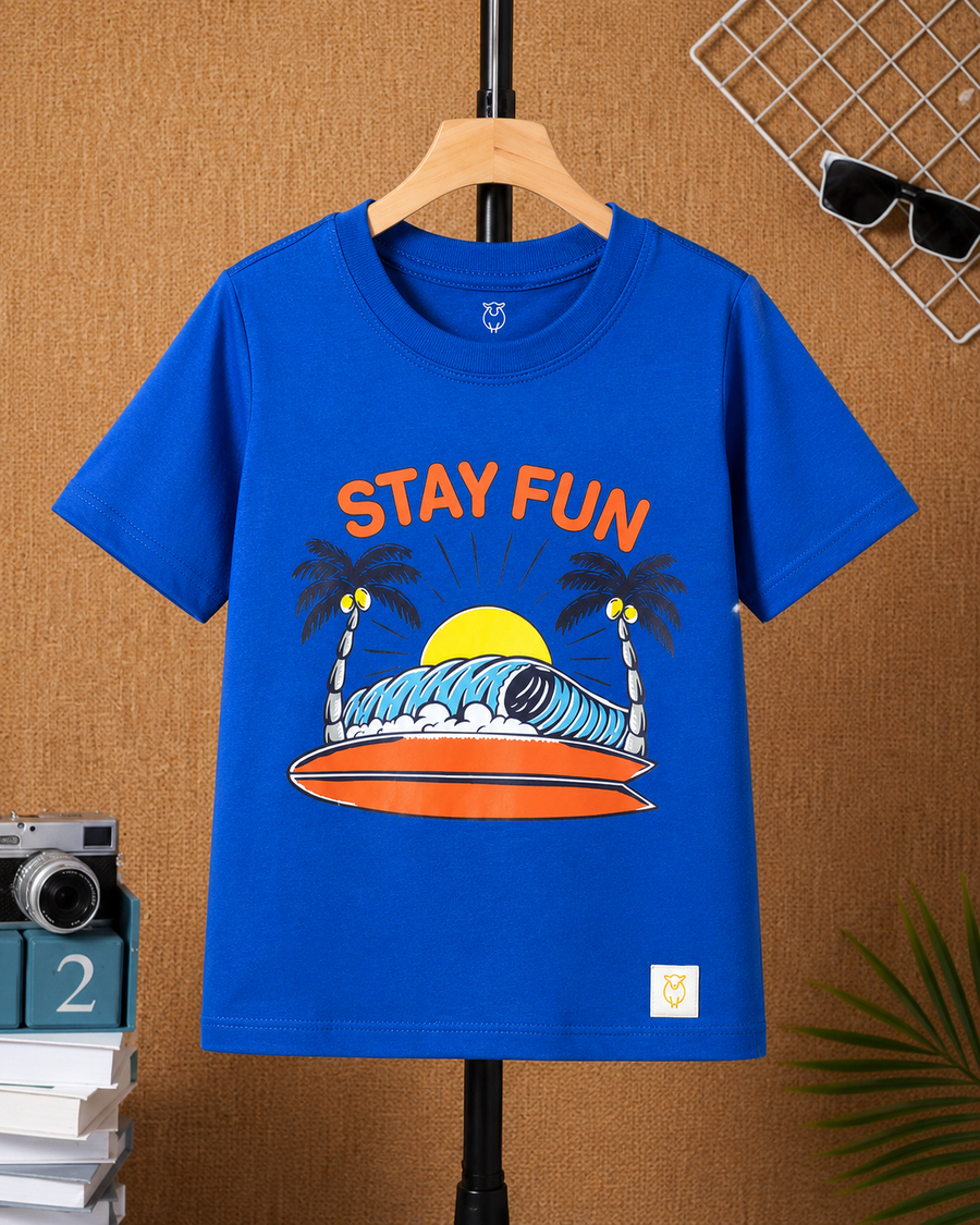 Boys Fun Graphic T-Shirt