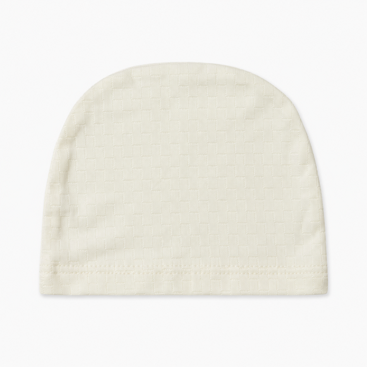 Baby Cream "Winner" Bear Quilted Texture Button-Front Top, Pants, Bandana Bib & Beanie Hat 4-Piece Set