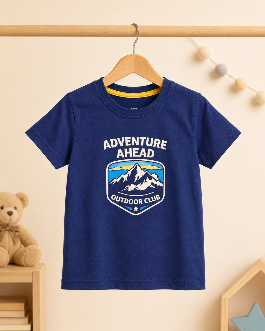 Boys’ Navy Adventure T-Shirt